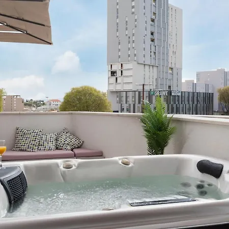 Apartment Glow Luxury With Terrace And Jacuzzi