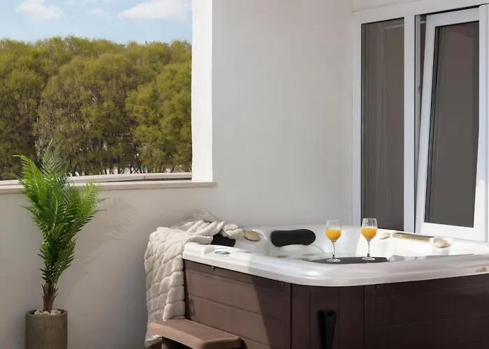Apartman Glow Luxury With Terrace And Jacuzzi